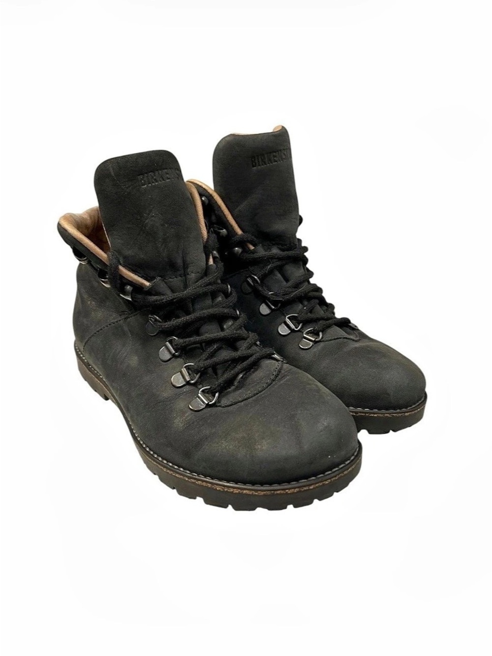 Birkenstock Jackson Waterproof Boots – Black Nubuck Leather - Men’s 5 / Women’s